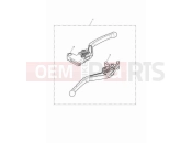 TRIUMPH Bonneville T100 Adjustable lever kit