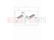 TRIUMPH Bonneville T100 Front footrests
