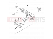 SUZUKI AE50 N (1992) Sepia 19 - REAR TURNSIGNAL LAMP (E02,E04,E21,E24)
