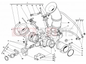 DUCATI Supersport 900 SS THROTTLE BODY » INTAKE, CARBURETTOR