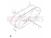 SUZUKI AE50 N (1992) Sepia 3 - CRANKCASE LH COVER