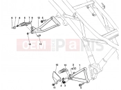 DUCATI Supersport 900 SS FOOTRESTS, RIGHT » UNCLASSIFIED
