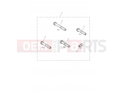 TRIUMPH STREET TWIN Cover Fasteners, Black