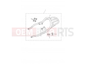 TRIUMPH STREET TWIN Luggage Rack Kit, Graphite