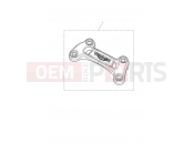 TRIUMPH STREET TWIN Upper Handlebar Clamp, 22.2 Bar