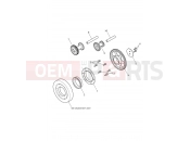 TRIUMPH STREET TWIN Starter Drive Gears