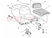 DUCATI 1998 900 SS Final Ed. SEAT » TANK/SEAT