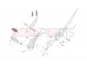 DUCATI Diavel AMG R.h. footrests
