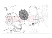 DUCATI Diavel AMG Clutch-side crankcase cover