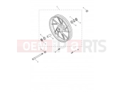 TRIUMPH Tiger 850 Sport Front Wheel
