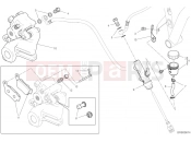 DUCATI Scrambler Cafe Racer REAR BRAKE SYSTEM