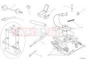 DUCATI Scrambler Cafe Racer WORKSHOP SERVICE TOOLS (FRAME)