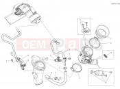 DUCATI Scrambler Cafe Racer THROTTLE BODY