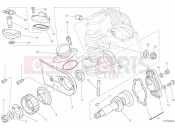 DUCATI Scrambler Cafe Racer HORIZONTAL HEAD & TIMING SYSTEM