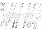 DUCATI Scrambler Cafe Racer FRONT FORK