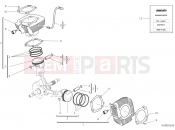 DUCATI Scrambler Cafe Racer CYLINDERS & PISTONS