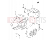 SUZUKI AE50R X (1999) Sepia 9 - COOLING FAN