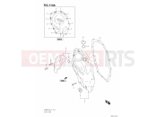SUZUKI GSX-8 R 35 KW (EM23AZR) M4 (2024) ENGINE COVER RIGHT