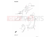 SUZUKI GSX-8 R 35 KW (EM23AZR) M4 (2024) FRAME BODY COVER