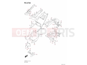 SUZUKI GSX-8 R 35 KW (EM23AZR) M4 (2024) REAR FENDER
