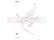 SUZUKI GSX-8 R 35 KW (EM23AZR) M4 (2024) REAR SWINGINGARM
