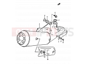 SUZUKI AH100 T (1996) Address 7 - MUFFLER