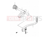 SUZUKI AH100 T (1996) Address 12 - KICK STARTER