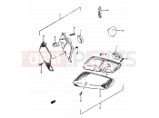 SUZUKI AH100 T (1996) Address 19 - FRONT TURN SIGNAL LAMP