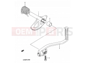SUZUKI AH75 N (1992) Address (E01,E02,E04,E21,E24) 12 - KICK STARTER