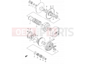 SUZUKI AN125 X (1999) 15 - TRANSMISSION (1)
