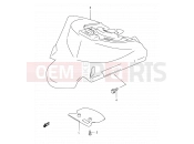 SUZUKI AN125 X (1999) 36 - FRONT FENDER