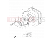 SUZUKI AN125U X (1999) 1 - CYLINDER HEAD COVER