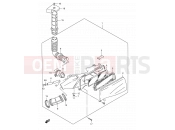 SUZUKI AN125U X (1999) 11 - AIR CLEANER