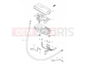 SUZUKI AN125U X (1999) 22A - SPEEDOMETER (MODEL T/V/W/X/Y)
