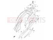 SUZUKI AN125U X (1999) 33B - FRAME COVER (MODEL W/X/Y)