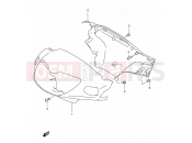 SUZUKI AN125U X (1999) 38 - HANDLE COVER