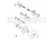 SUZUKI AN150 T (1996) 16 - TRANSMISSION (2)