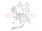 SUZUKI AN150 V (1997) 5 - CRANKCASE COVER