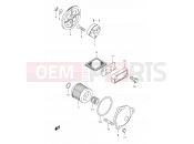 SUZUKI AN150 V (1997) 13 - OIL PUMP