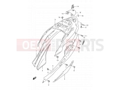 SUZUKI AN150 V (1997) 33 - FRAME COVER (MODEL T/V/W)