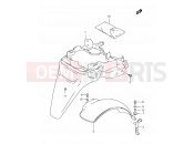 SUZUKI AN150 V (1997) 40 - REAR FENDER