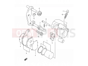 SUZUKI AN150 V (1997) 45 - FRONT CALIPER
