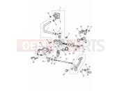 TRIUMPH Bonneville Speedmaster Rear brake master cylinder