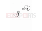 TRIUMPH Bonneville Speedmaster LED indicator kit, D40, front