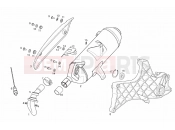 DERBI Rambla 125-250 Exhaust unit
