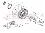 MOTOGUZZI V85 TT Strada E5+ (CND, USA) Rear wheel