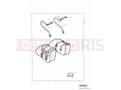Triumph 2002 THUNDERBIRD Nylon Pannier Kit