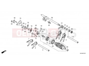 HONDA AFRICA TWIN 1100 DCT ADVENTURE SPORTS ES CRF1100D4R 2024 E-19-1 GEARSHIFT DRUM (2)
