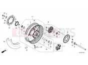 HONDA AFRICA TWIN 1100 DCT ADVENTURE SPORTS ES CRF1100D4R 2024 F-19-21 REAR WHEEL (2)