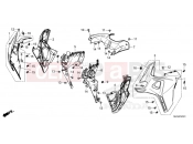 HONDA AFRICA TWIN 1100 DCT ADVENTURE SPORTS ES CRF1100D4R 2024 F-45-1 MIDDLE COWL (2)
